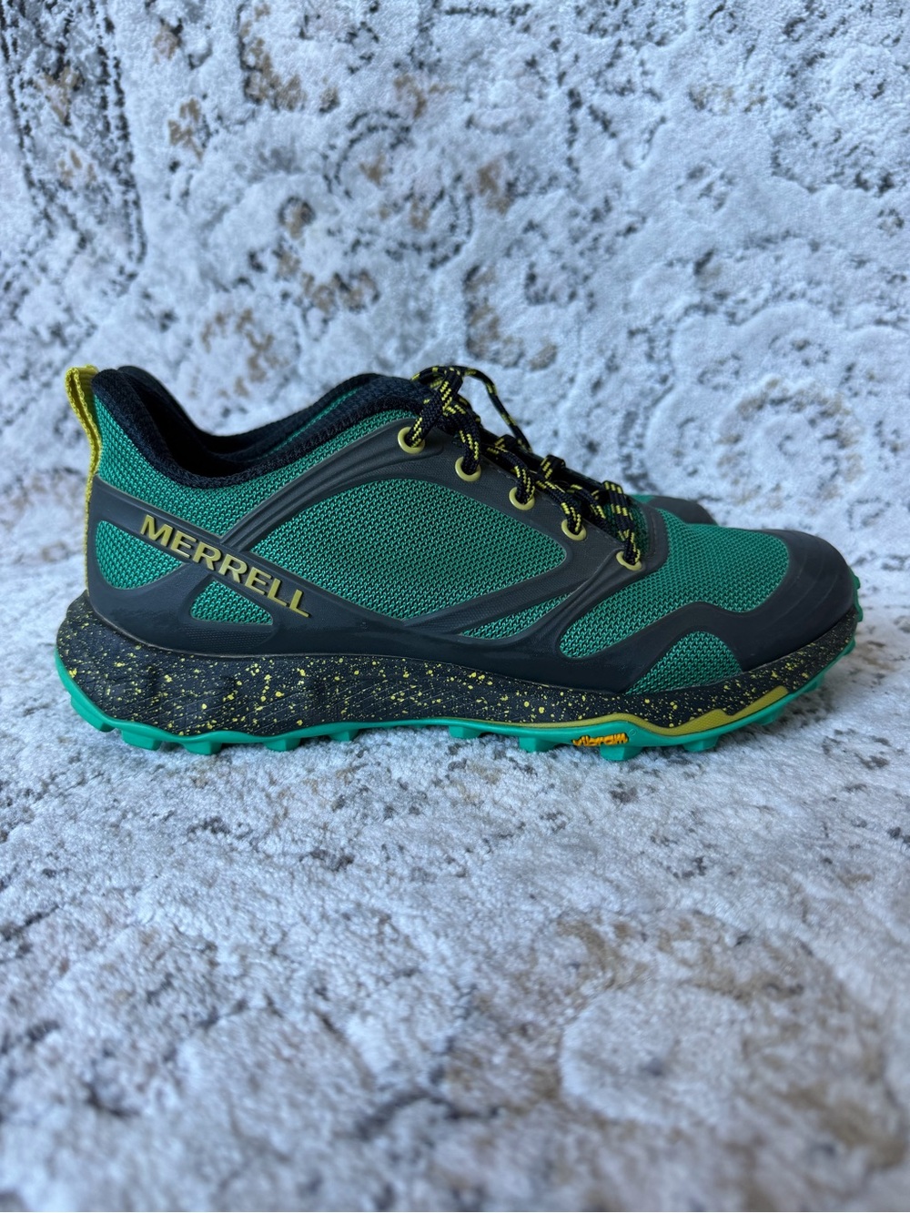 Merrell Altalight Women's Hiking Trail Shoes Teal Vibram J034020 Size 7.5